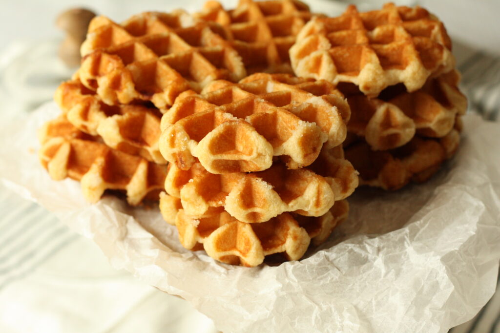 Authentic Liege Waffles (with Belgium Sugar) – Black Tie Apple Pie